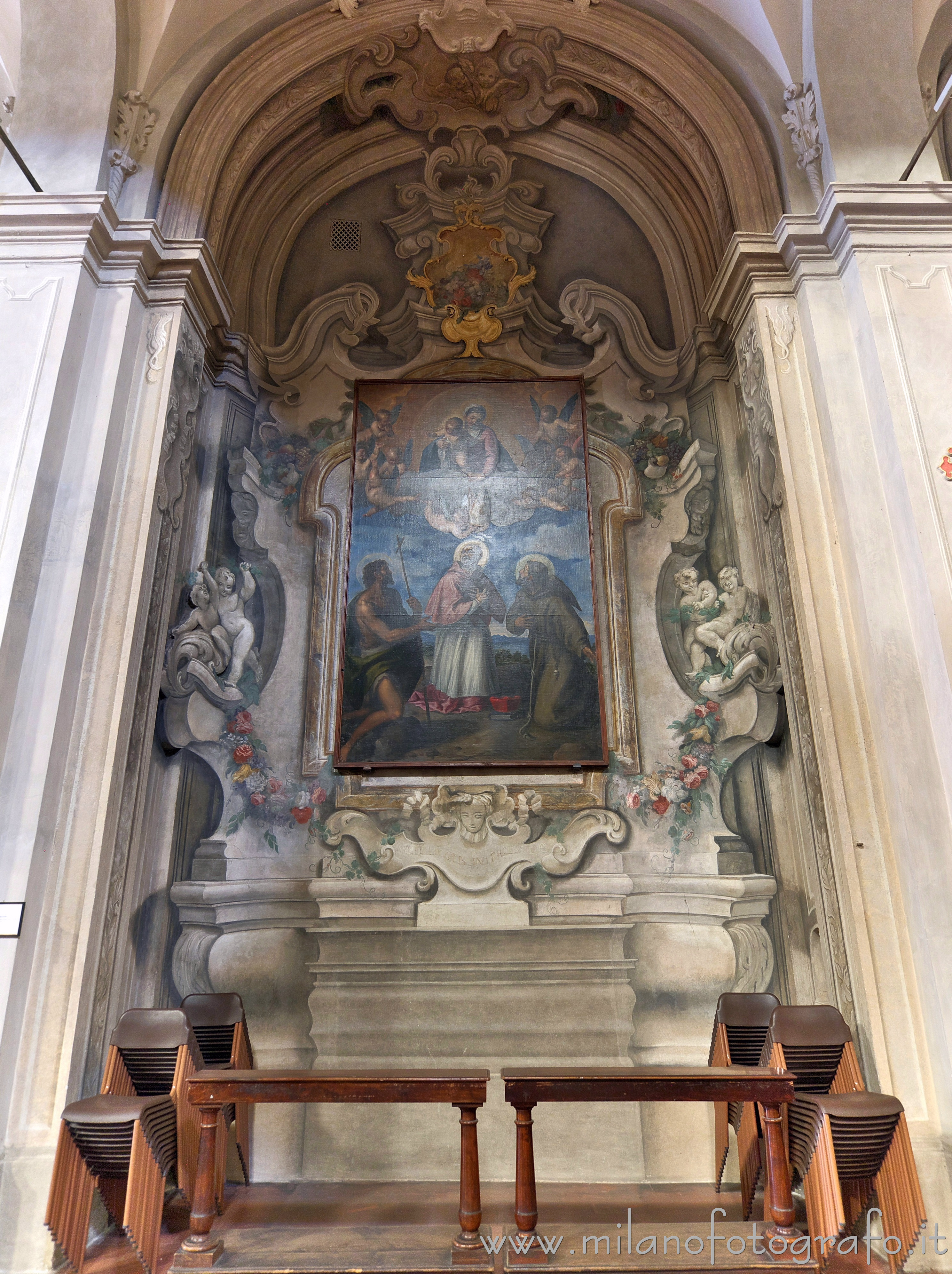 Milano - Sesta arcata sinistra della Basilica di San Marco - Foto a piena risoluzione